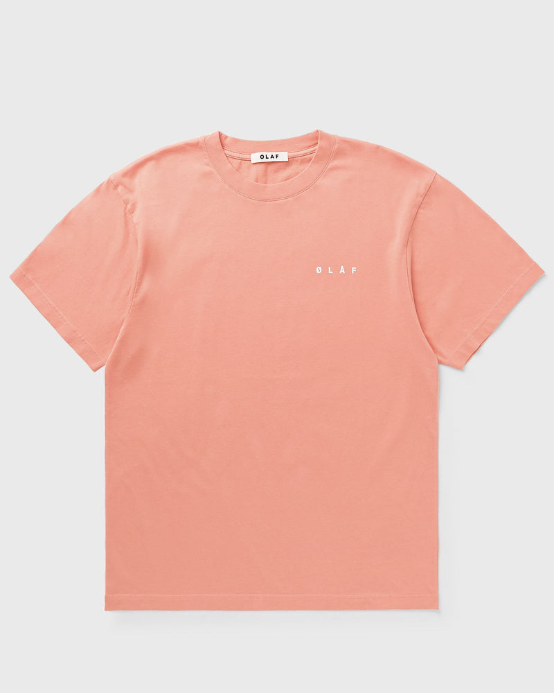 Olaf Brushstroke Face Tee Orange