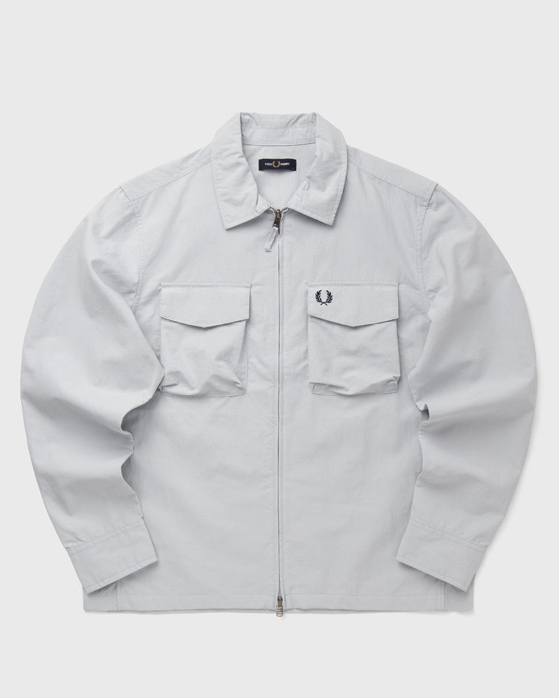 Fred Perry Ripstop Pocket Overshirt Blue