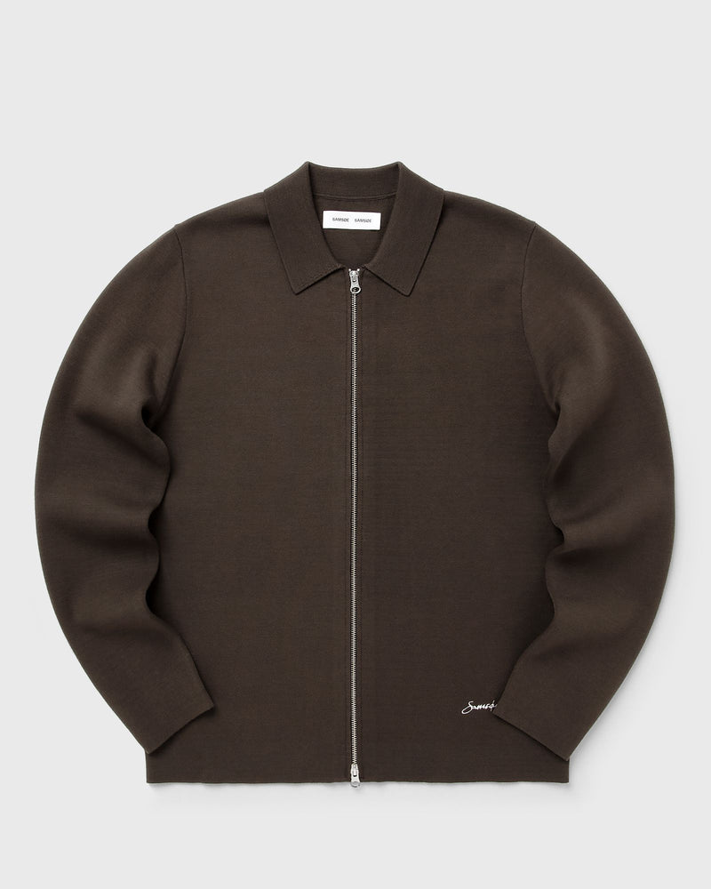 Samsøe & Samsøe Samatt Zip Polo 15825 Brown