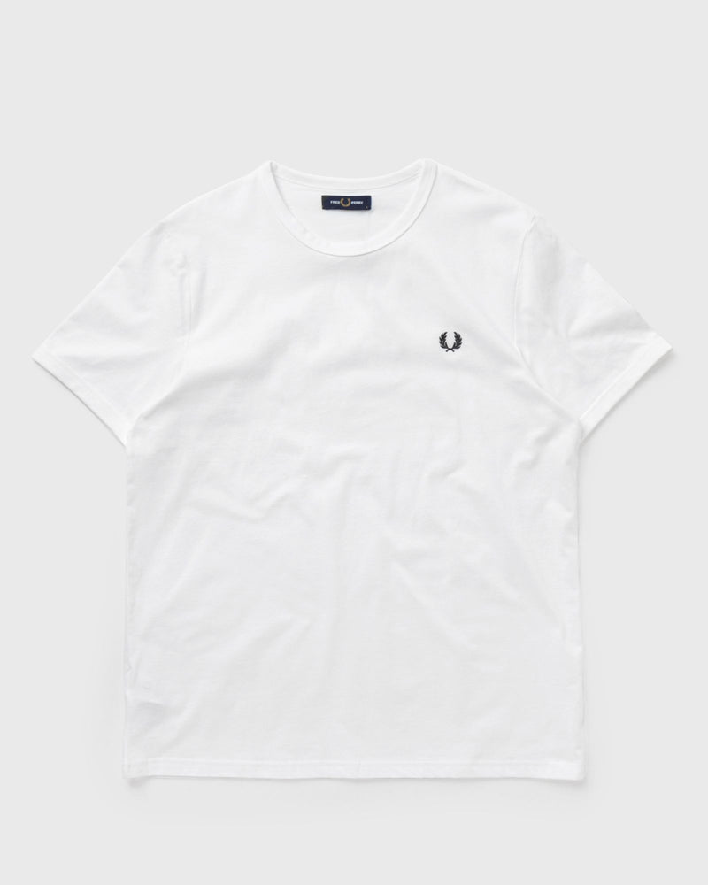 Fred Perry Ringer Tee White