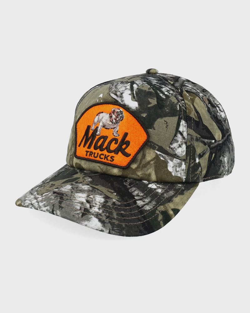 American Needle Camo Roscoe Mack Truck Green