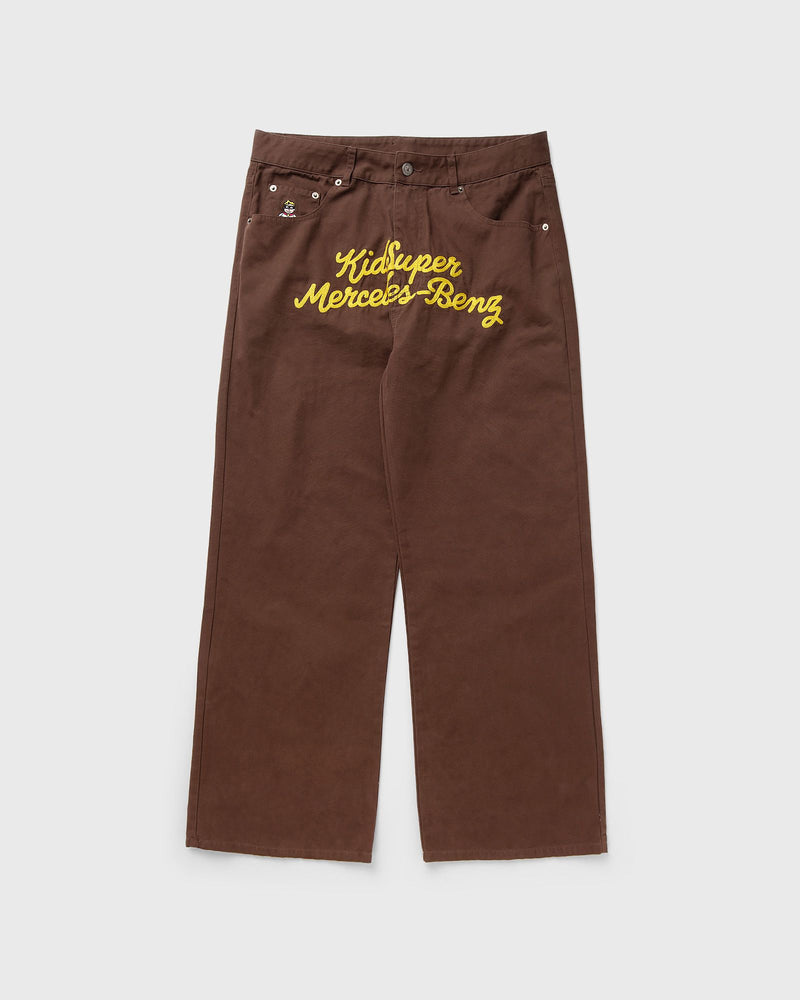 Kidsuper Studios X Mercedes Benz Work Pants Brown