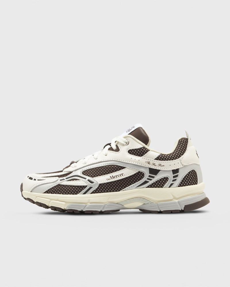 Mercer the Re-Run White Silver Brown|white