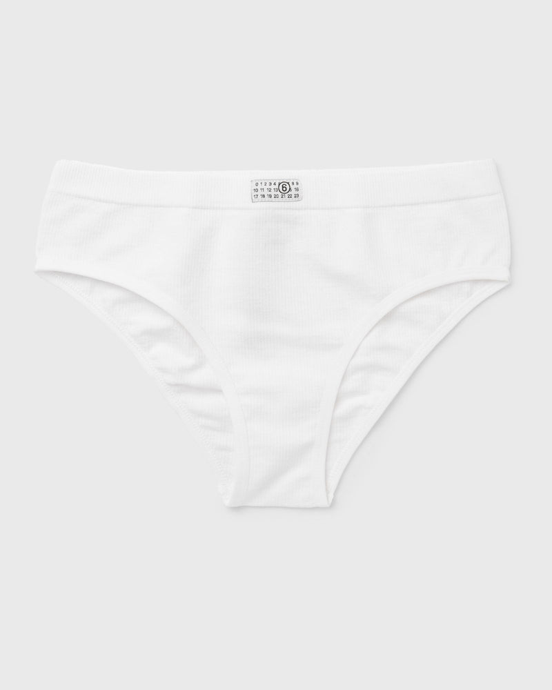 Maison Margiela MM6 Classic Brief White