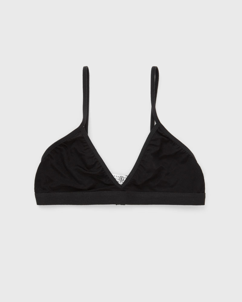 Maison Margiela MM6 Triangle Bra Black
