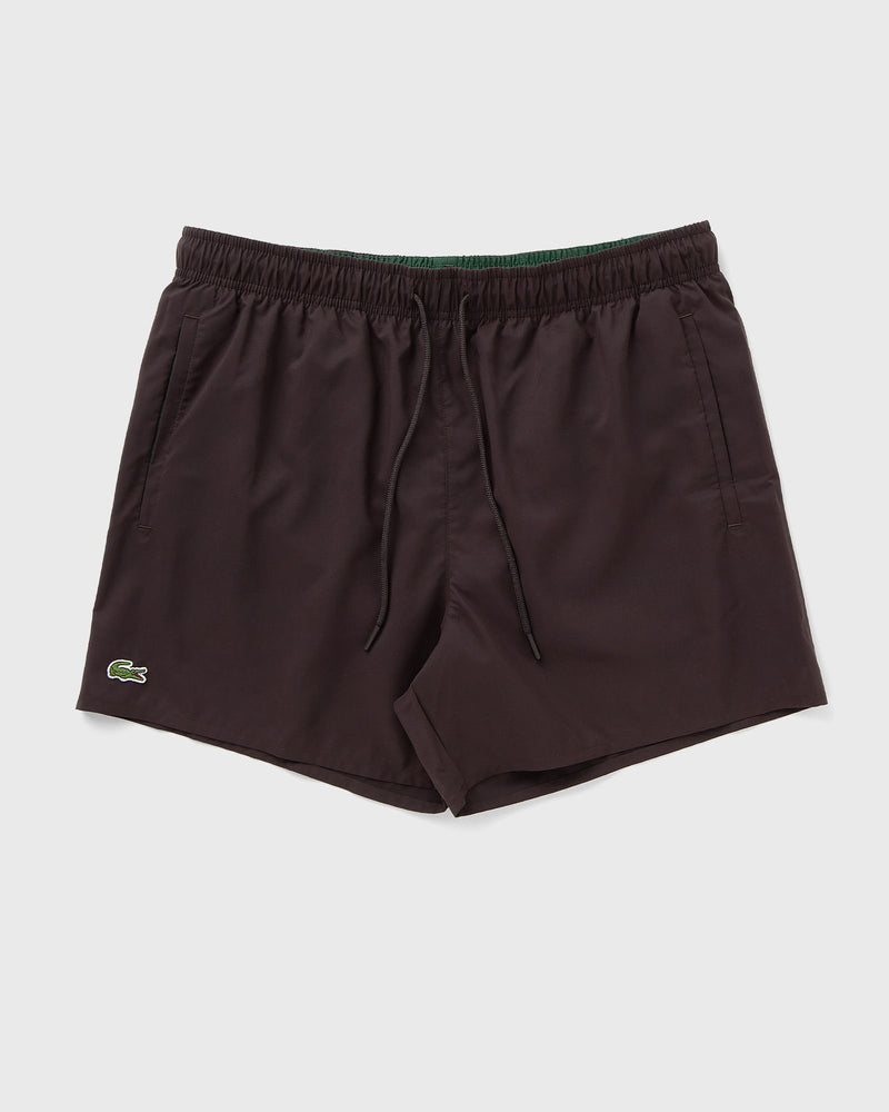 Lacoste Quick-Dry Swim Trunks Brown