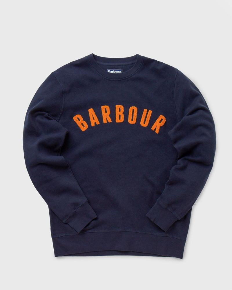 Barbour Prep Logo Crew Blue