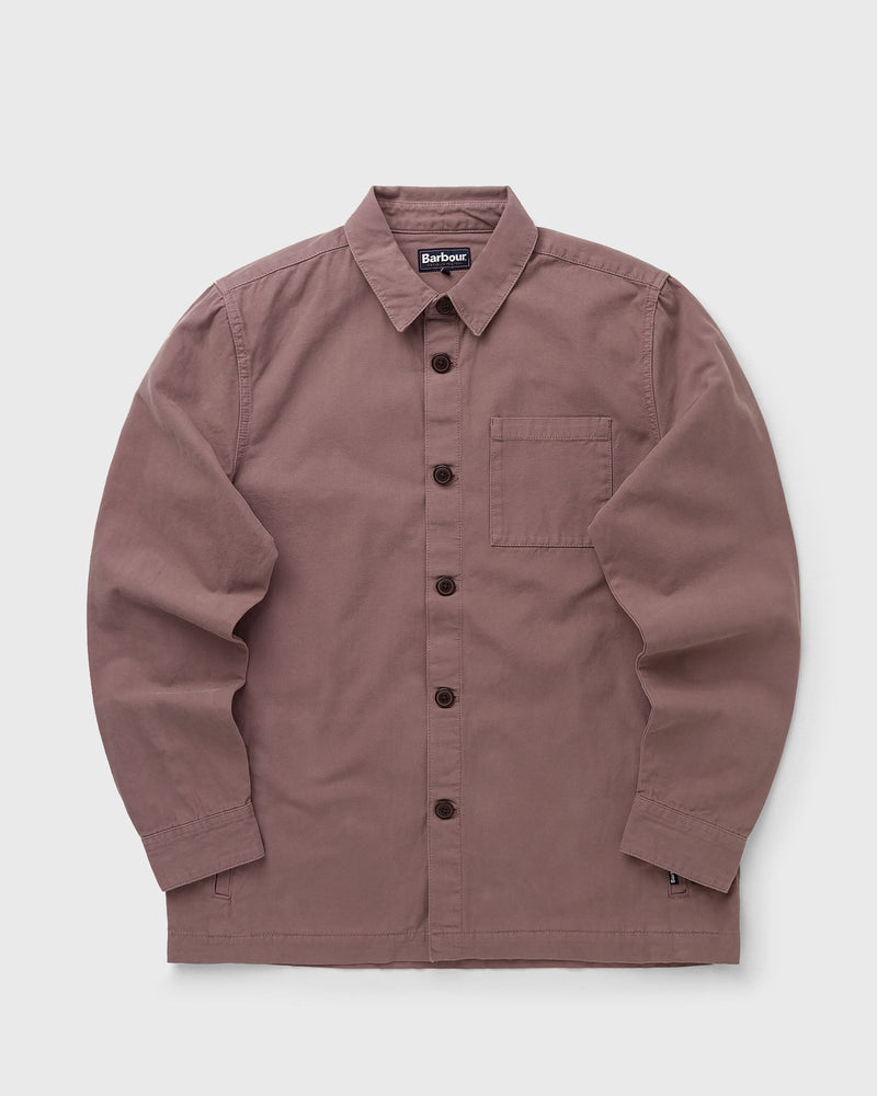 Barbour Washed Oversh Purple