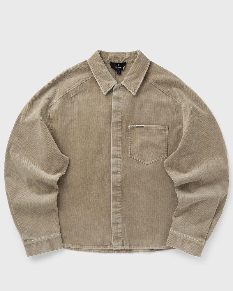 Represent Sierra Cord Shirt Brown