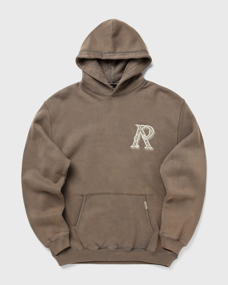 Represent Western Initial Hoodie Brown