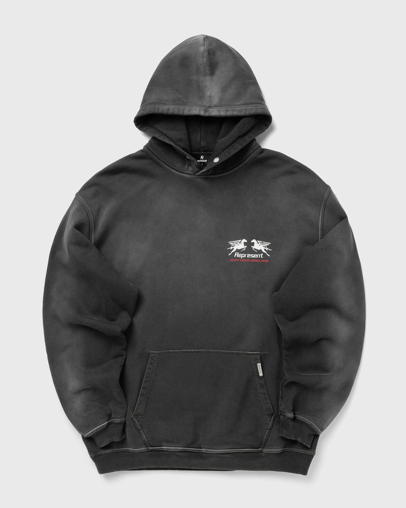 Represent 24 Hour Service Hoodie Black