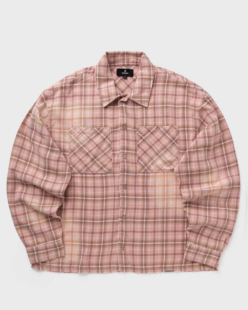 Represent Check Shirt Pink