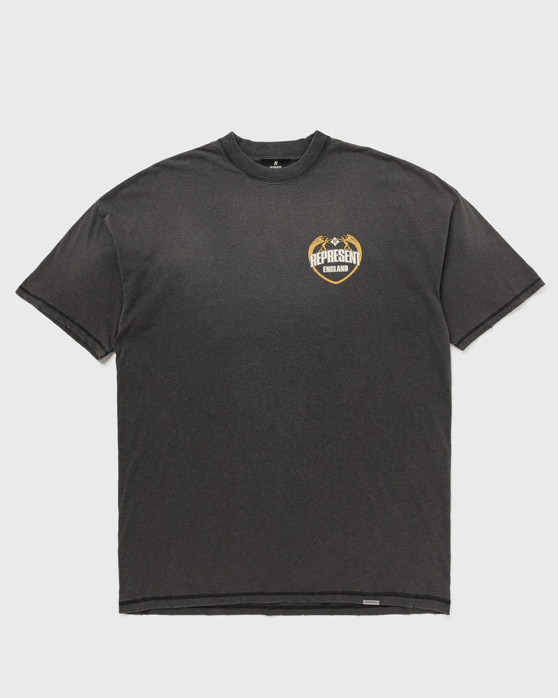 Represent Angel Border T-Shirt Black