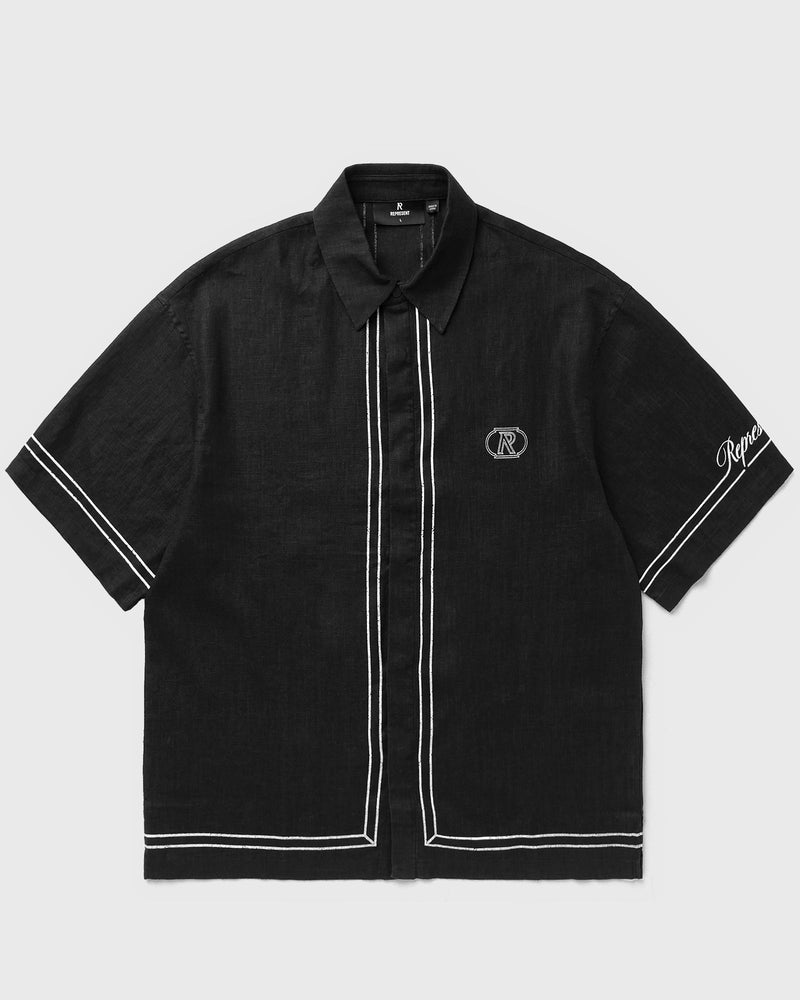 Represent Border Shirt Black