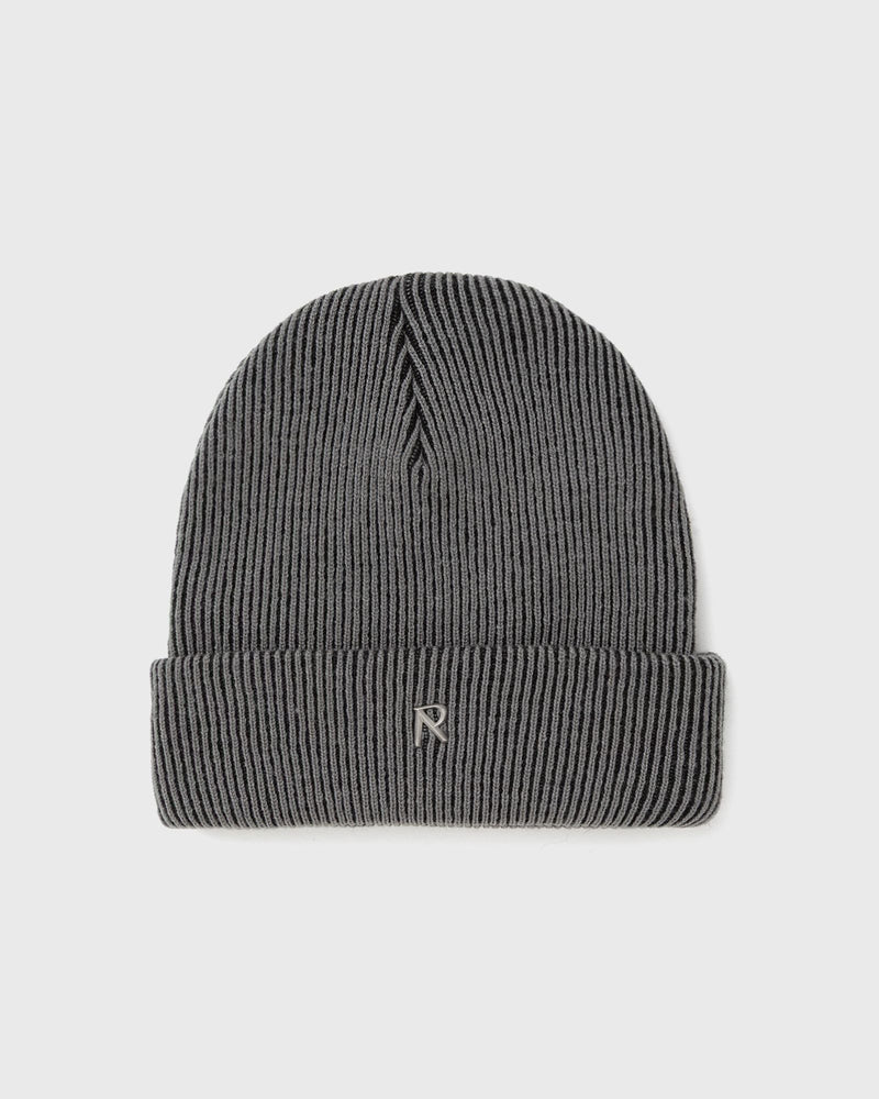 Represent Rib Knit Beanie Grey