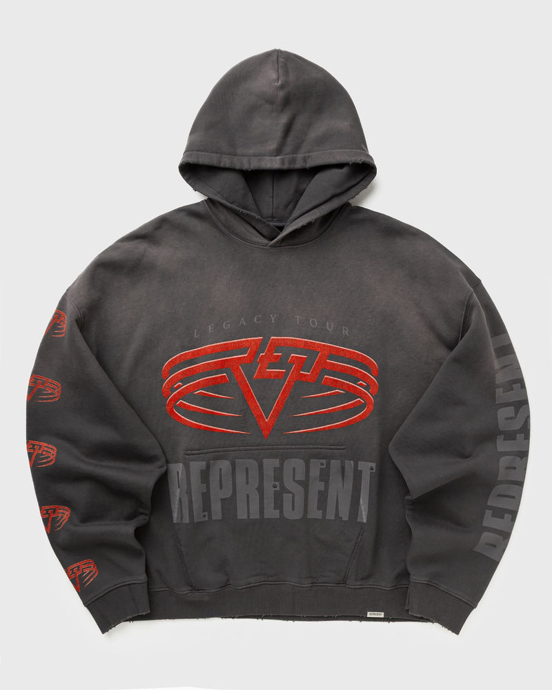 Represent Reversible Living Legacy Tour Hoodie Grey