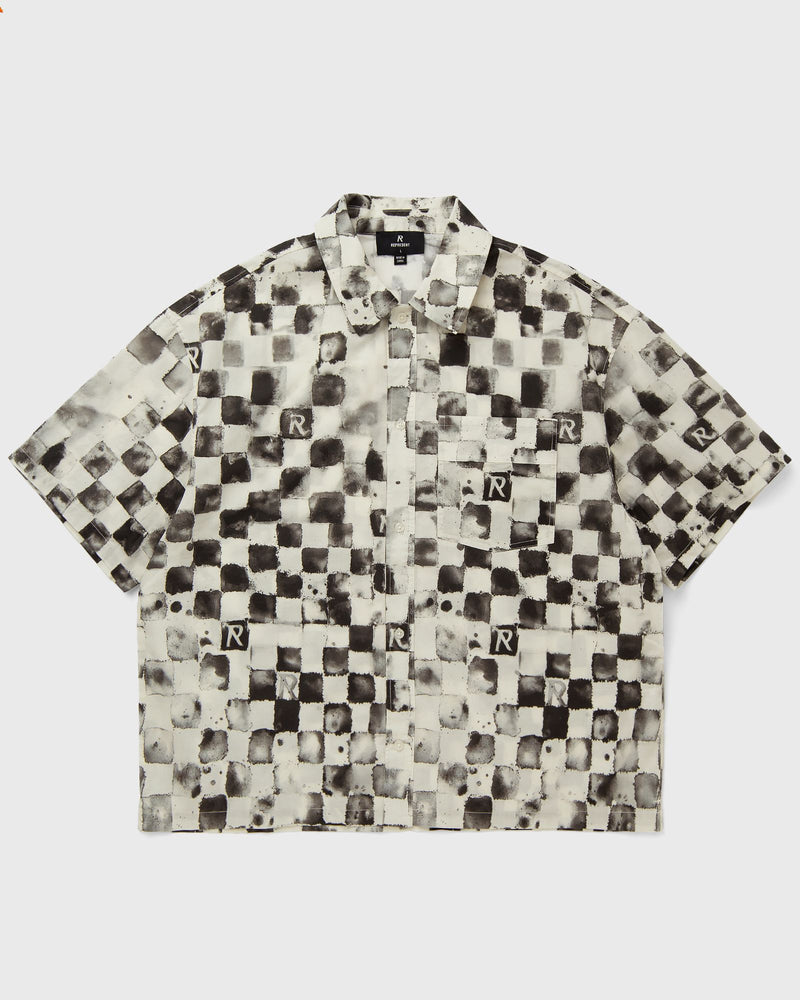 Represent Pool Side Shirt Black|white