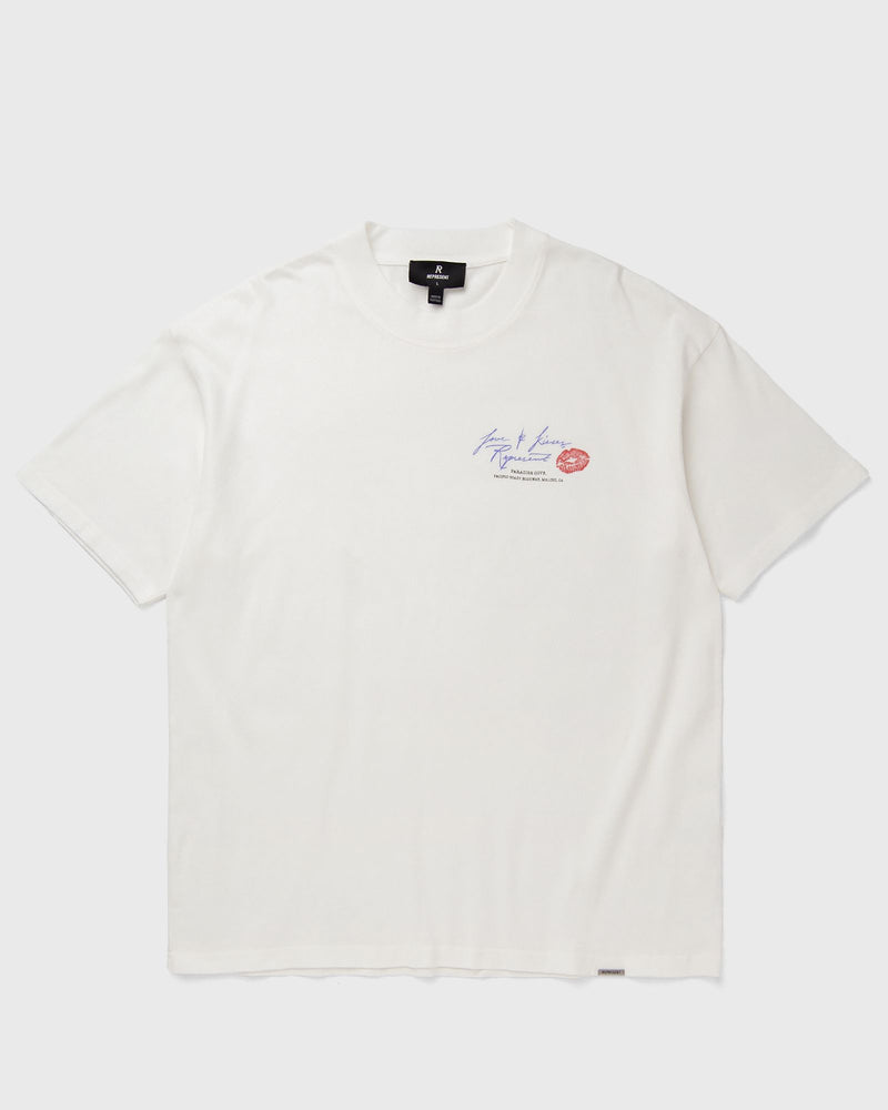 Represent Love and Kisses Tshirt White
