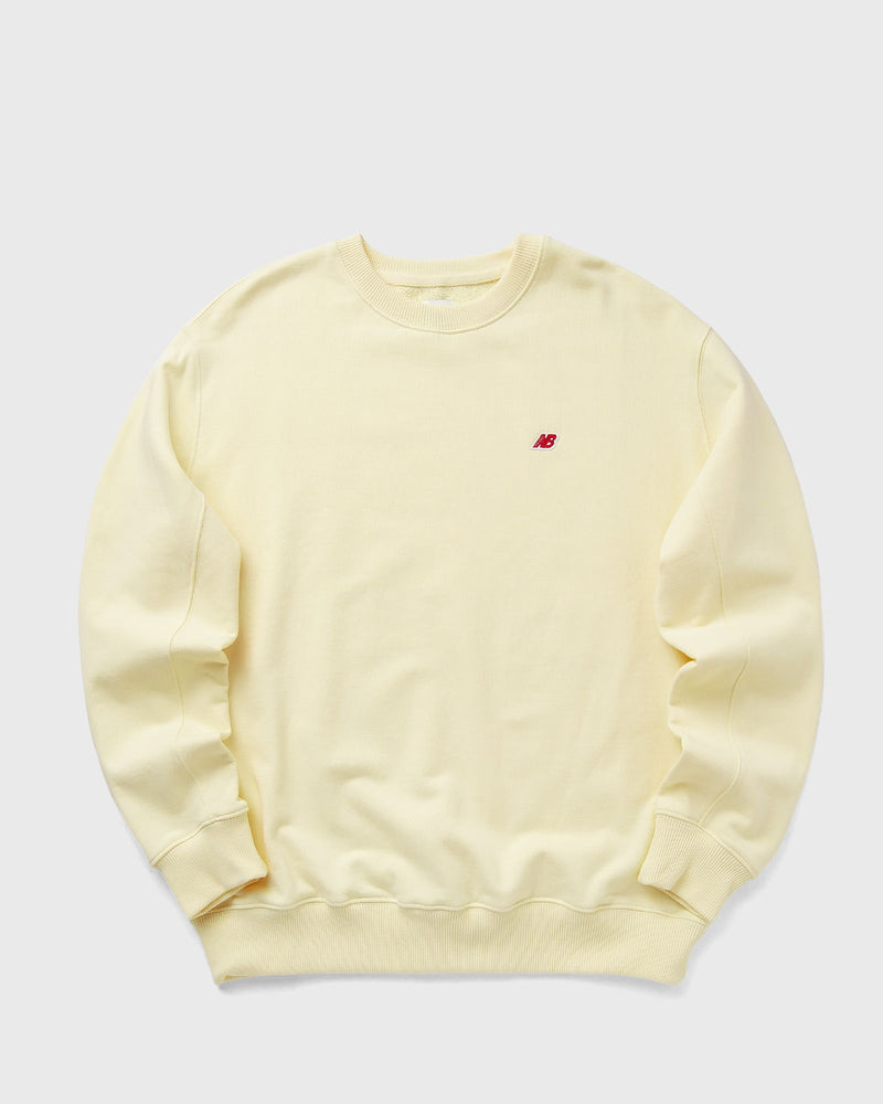 New Balance Made in USA Core Crewneck Sweat Yellow