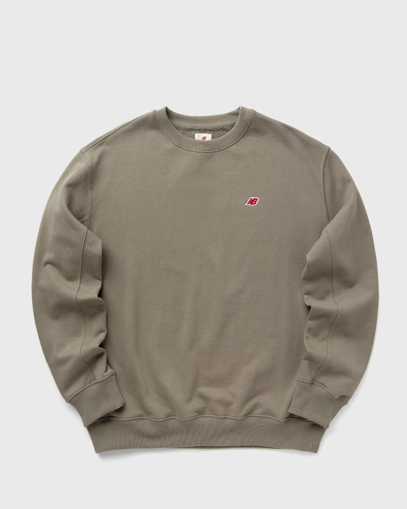 New Balance Made in USA Core Crewneck Sweat Brown