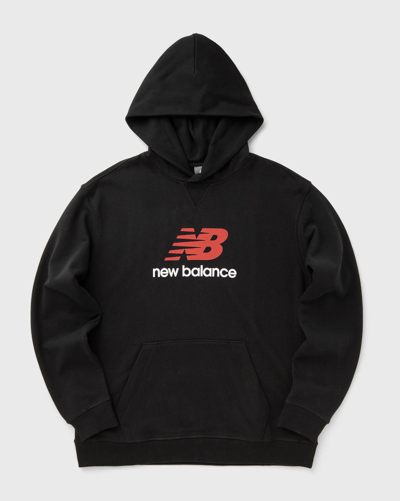 New Balance Athletics French Terry Logo Hoodie Black
