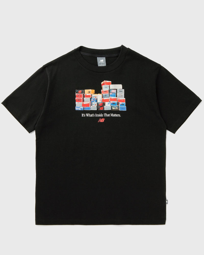 New Balance Boxes Tee Black