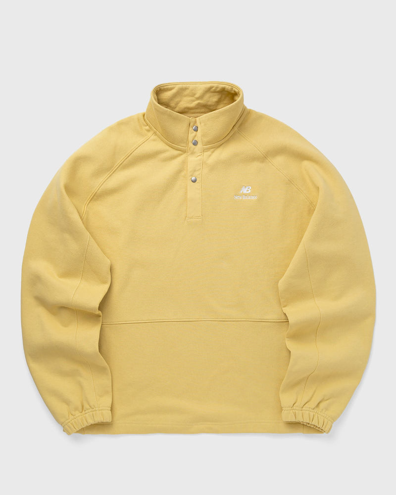New Balance Made in USA Quarter Zip Sweats Yellow