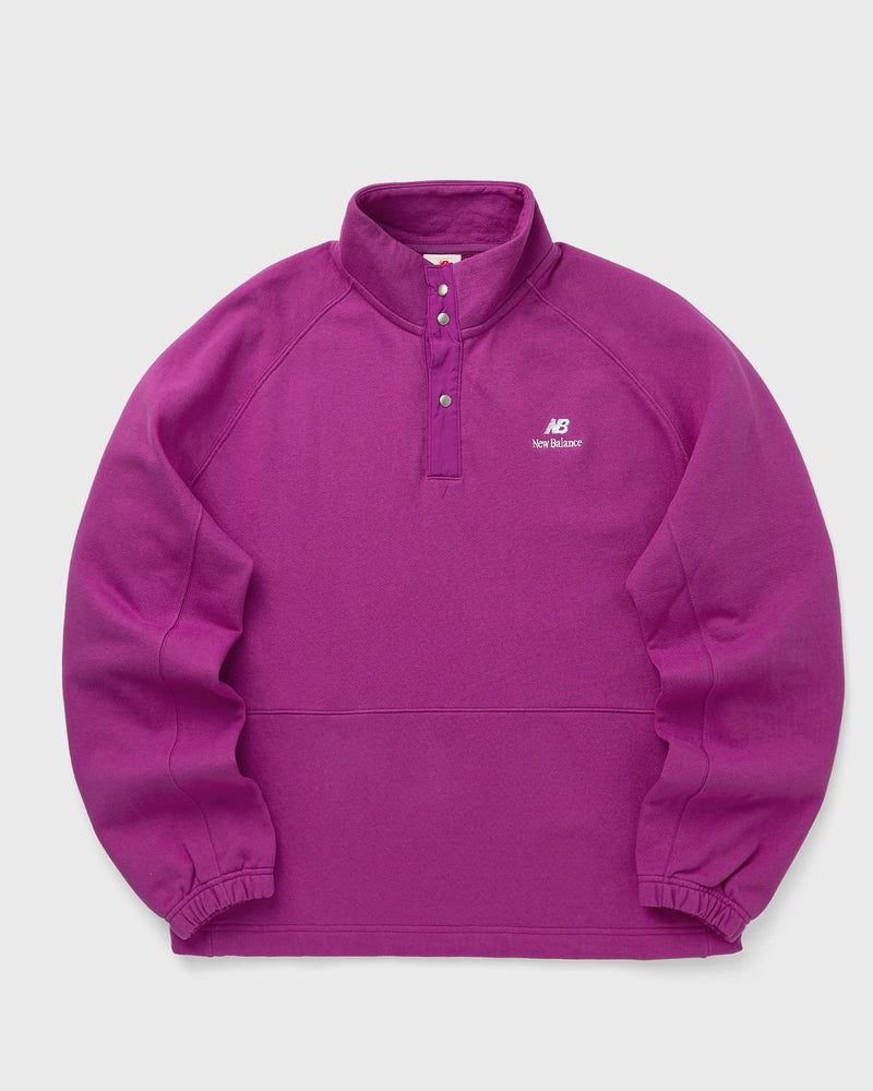 New Balance Made in USA Quarter Zip Sweats Purple