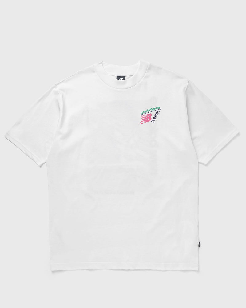 New Balance Classic Tri-Logo Heat Map Tee White
