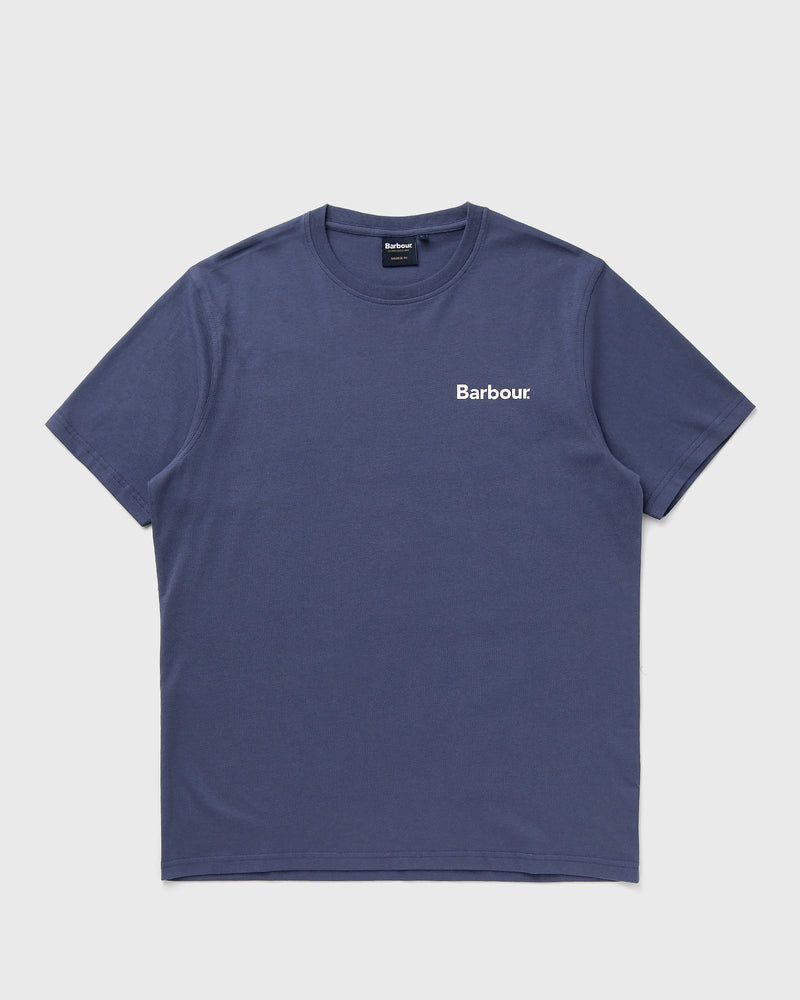 Barbour Camber Graph Tee Blue