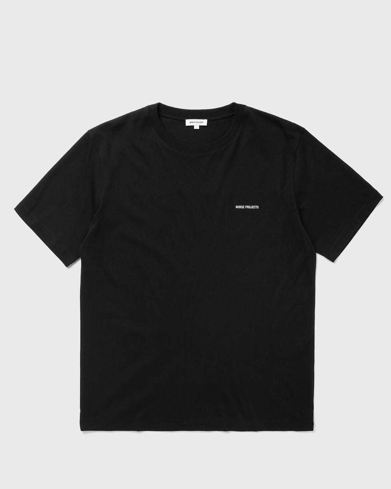 Norse Projects Dyrehaven Organic Logo Print Tee Black
