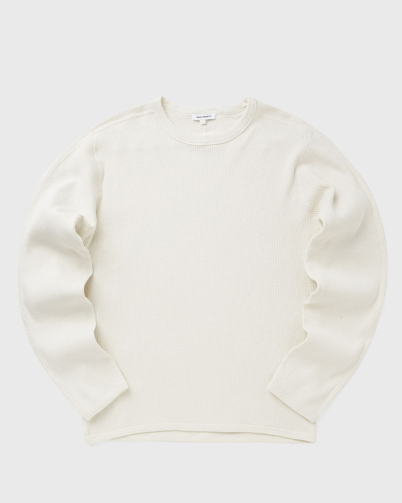 Norse Projects Eske Military Rib Ls Tee Beige