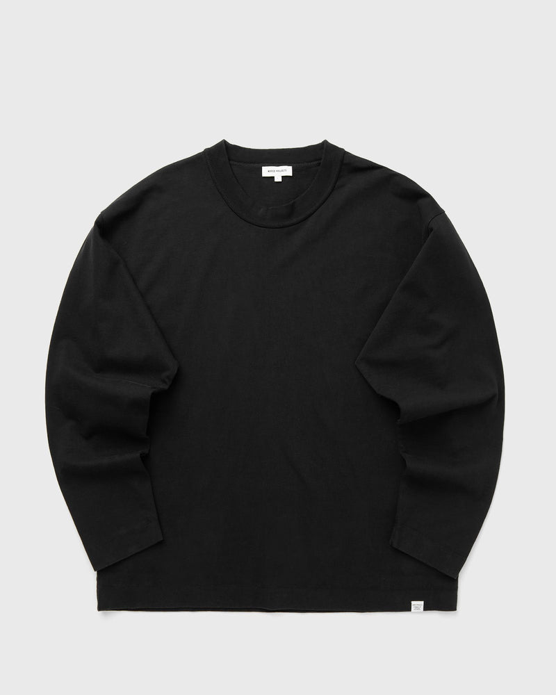 Norse Projects Isefjord Compact Cotton Ls Tee Black