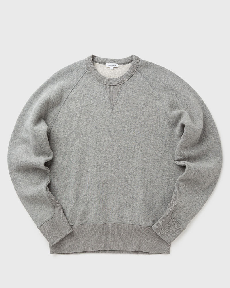 Norse Projects Marten Relaxed Cotton Wool Sweatshirt Grey