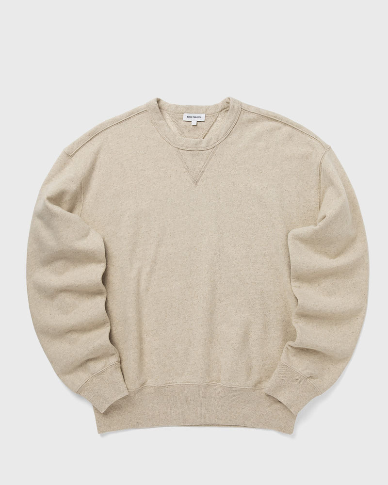 Norse Projects Kulhuse Cotton Linen Loopback Sweatshirt White
