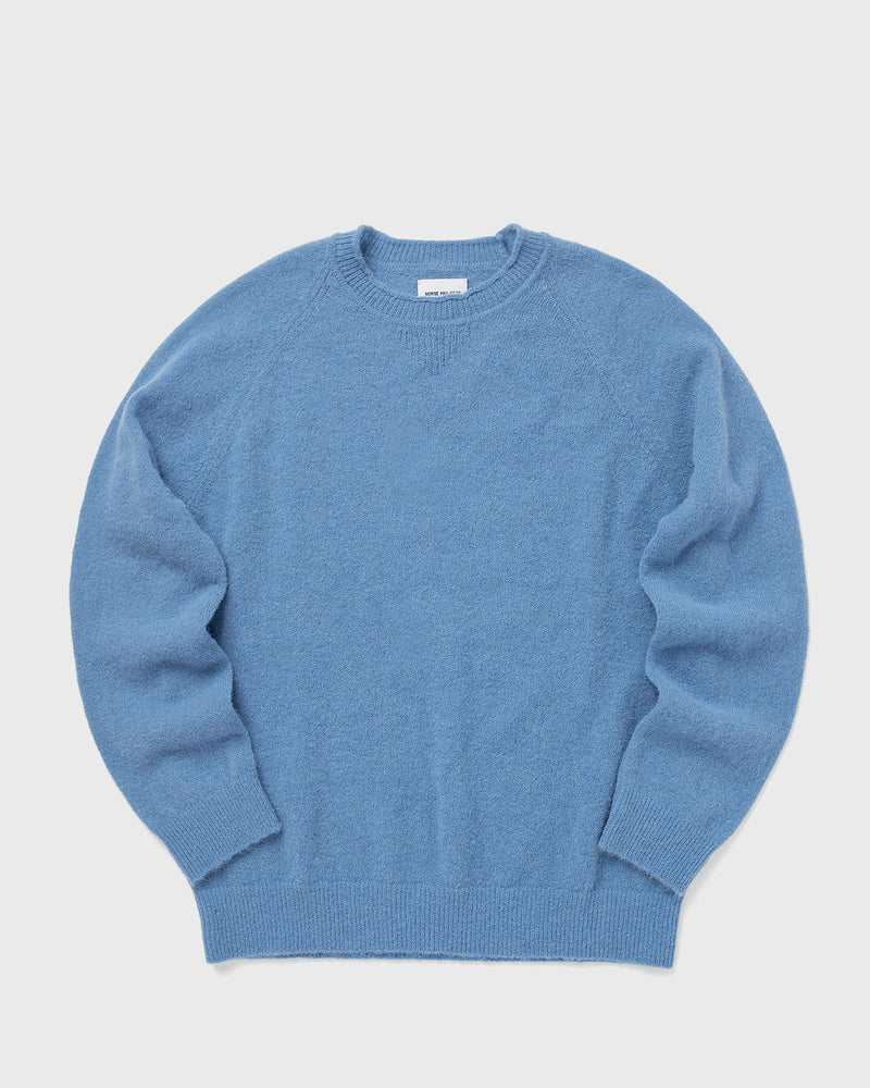 Norse Projects Nordevik Baby Alpaca Sweater Blue