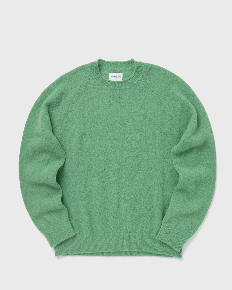 Norse Projects Nordevik Baby Alpaca Sweater Green