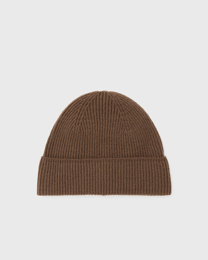 Pas Normal Studios Off-Race Merino Knit Beanie Brown
