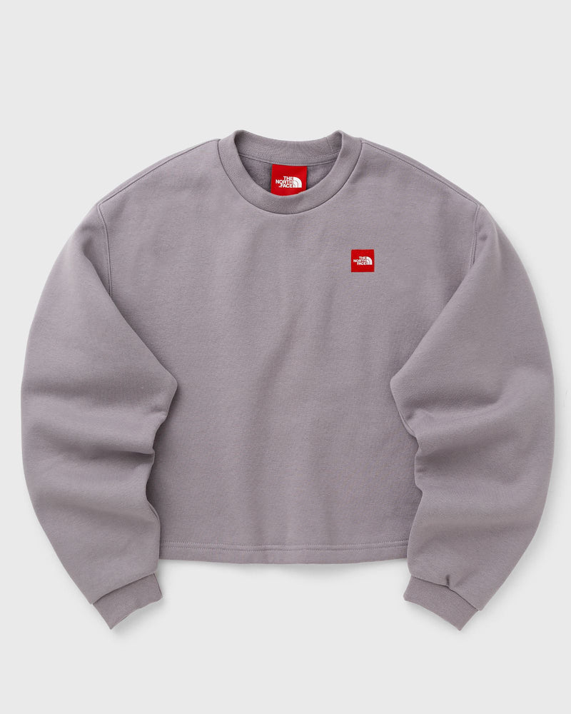 The North Face W Tnf Red Box Crew Grey