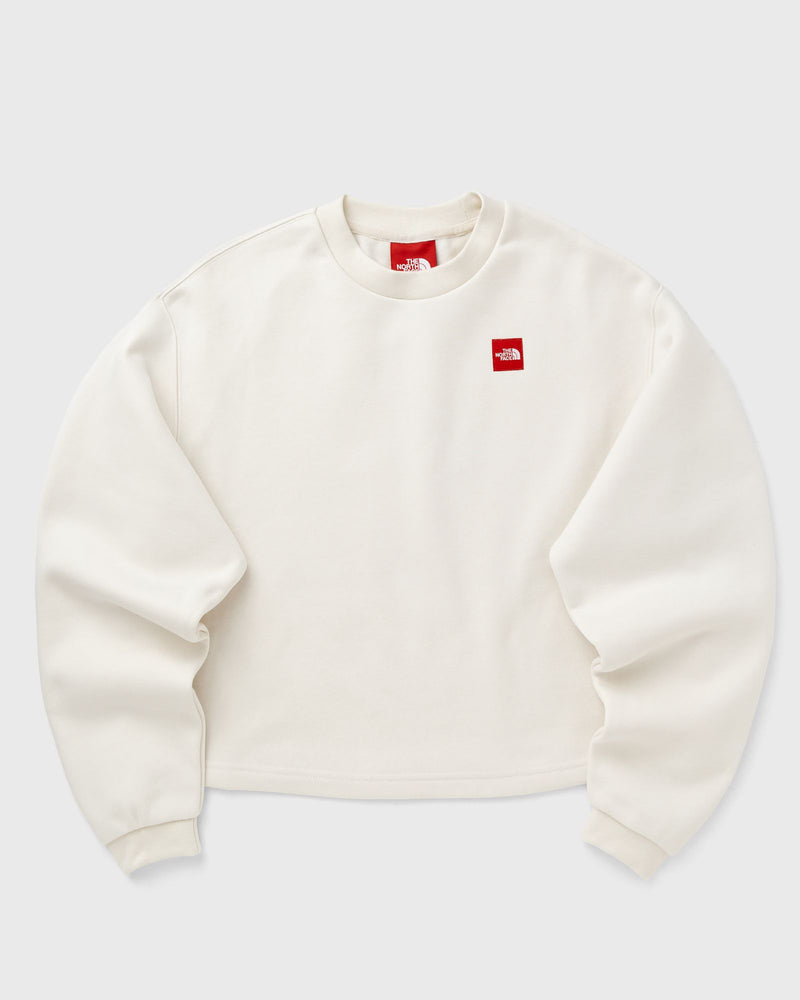 The North Face W Tnf Red Box Crew Beige