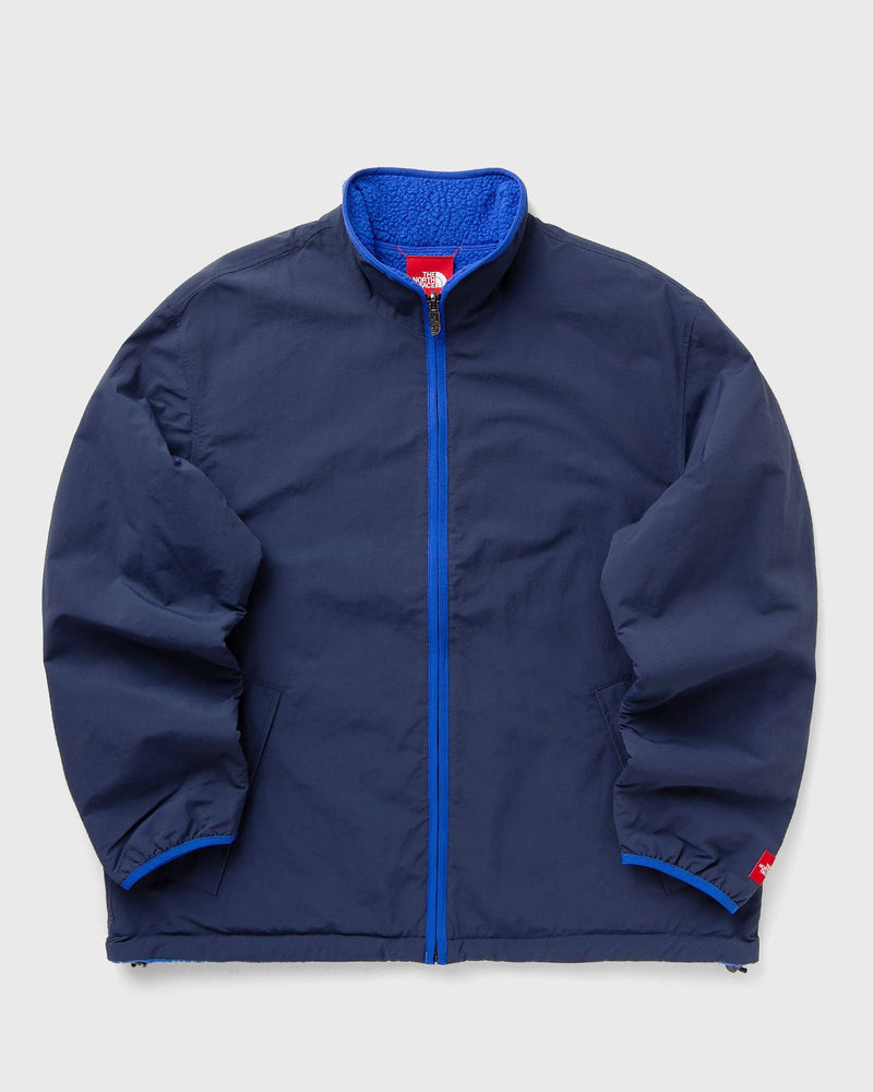 The North Face Tnf Red Box Reversible Fleece Jacket Blue