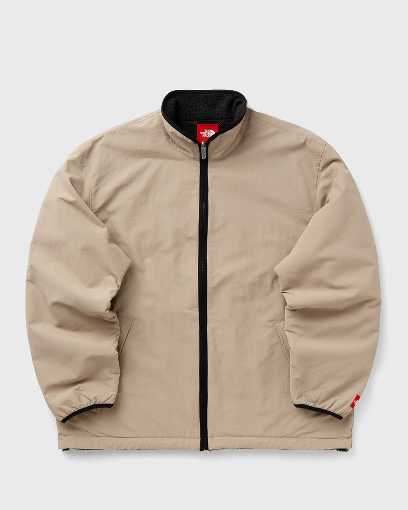 The North Face Tnf Red Box Reversible Fleece Jacket Beige