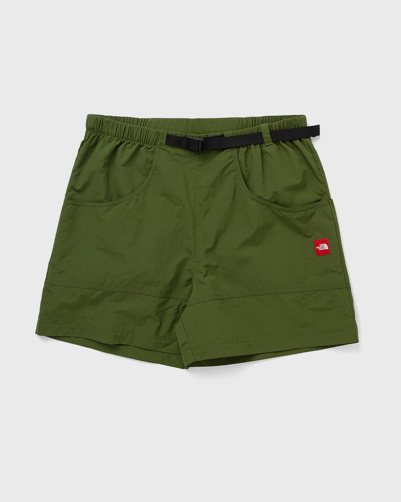 The North Face Tnf Red Box Nylon Belted Short Green
