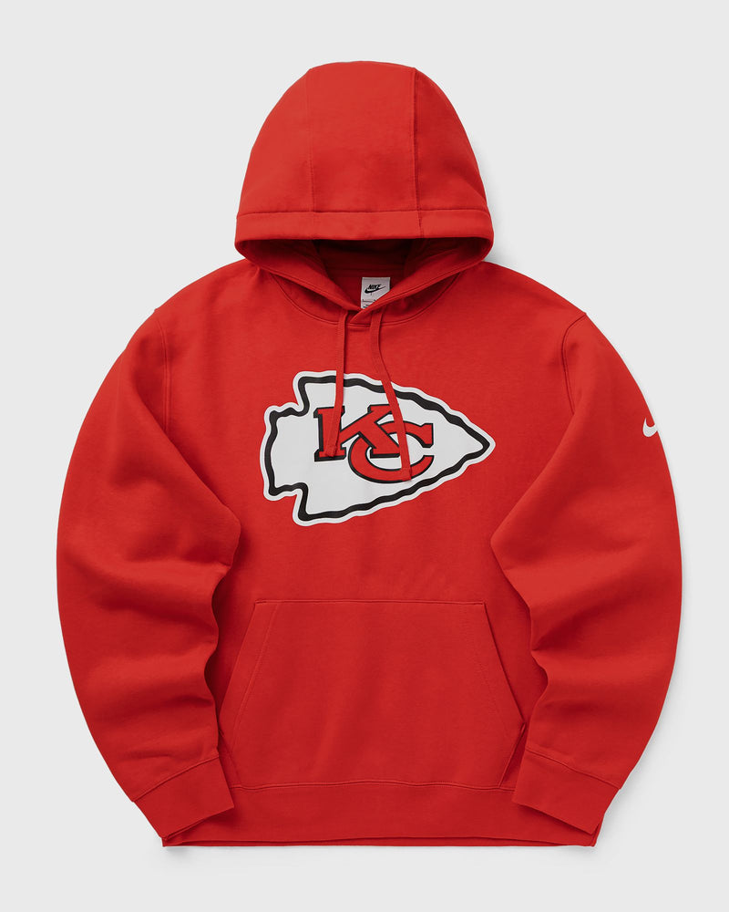Nike NFL Kansas City Chiefs Club Logo Hoodie Red