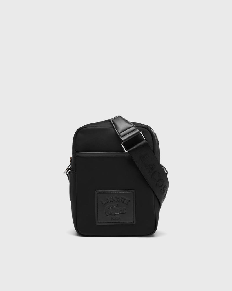 Lacoste Classics Vertical Satchel Black