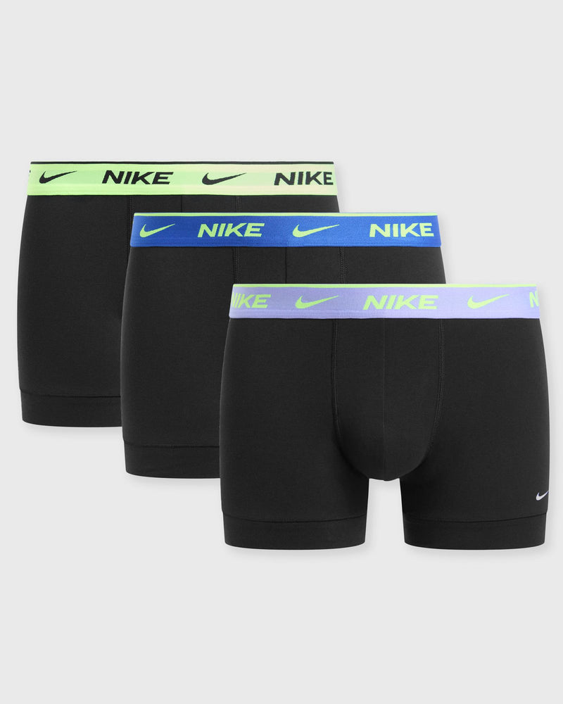 Nike Essntial Cotton Strc Trunk 3PK Black