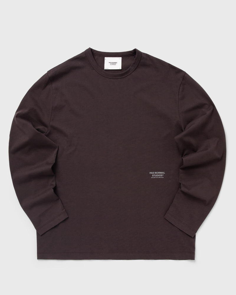 Pas Normal Studios Off-Race Cotton Tech Long Sleeve T-Shirt Purple