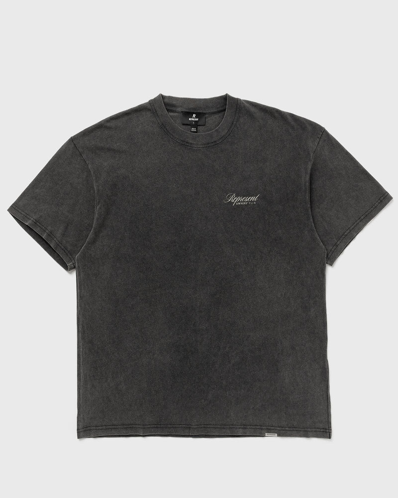 Represent Owners Club Script Tee Grey