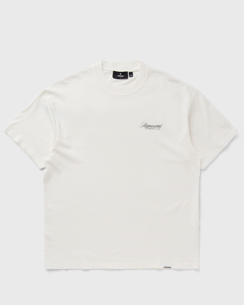 Represent Owners Club Script T-Shirt White