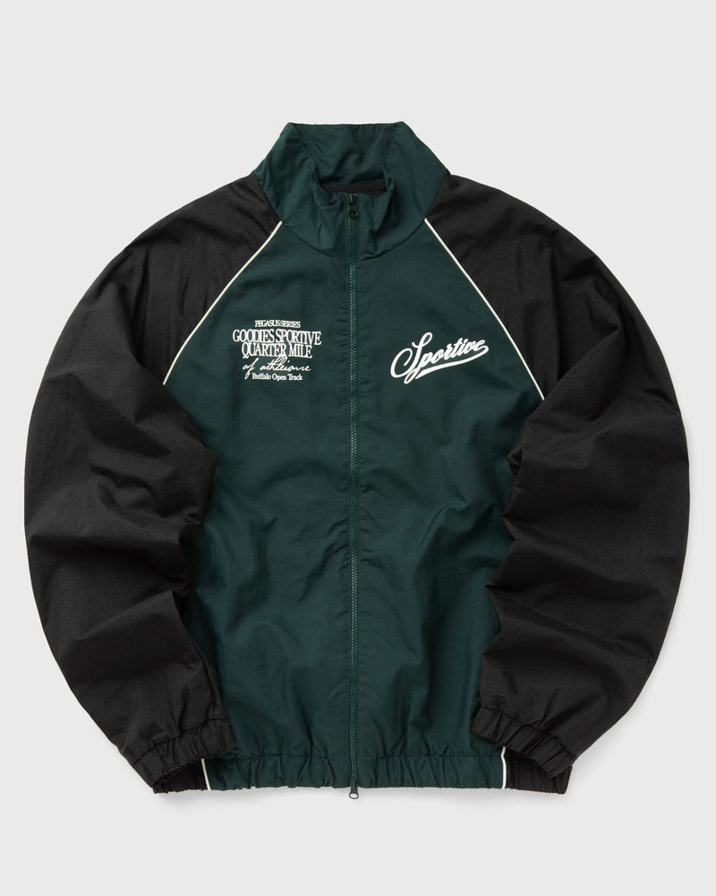 Goodies Sportive Open Tracksuit Jacket Green